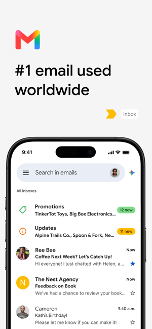 Gmail - Email by Google Screenshot
