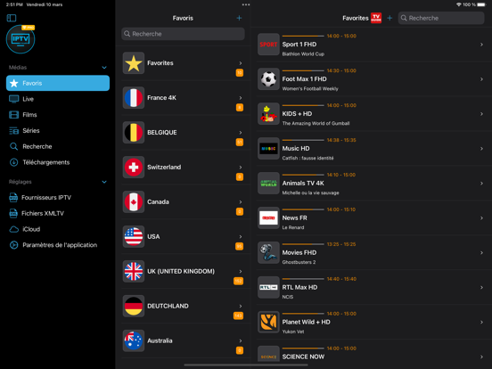 Screenshot #4 pour IPTV Streamer Pro