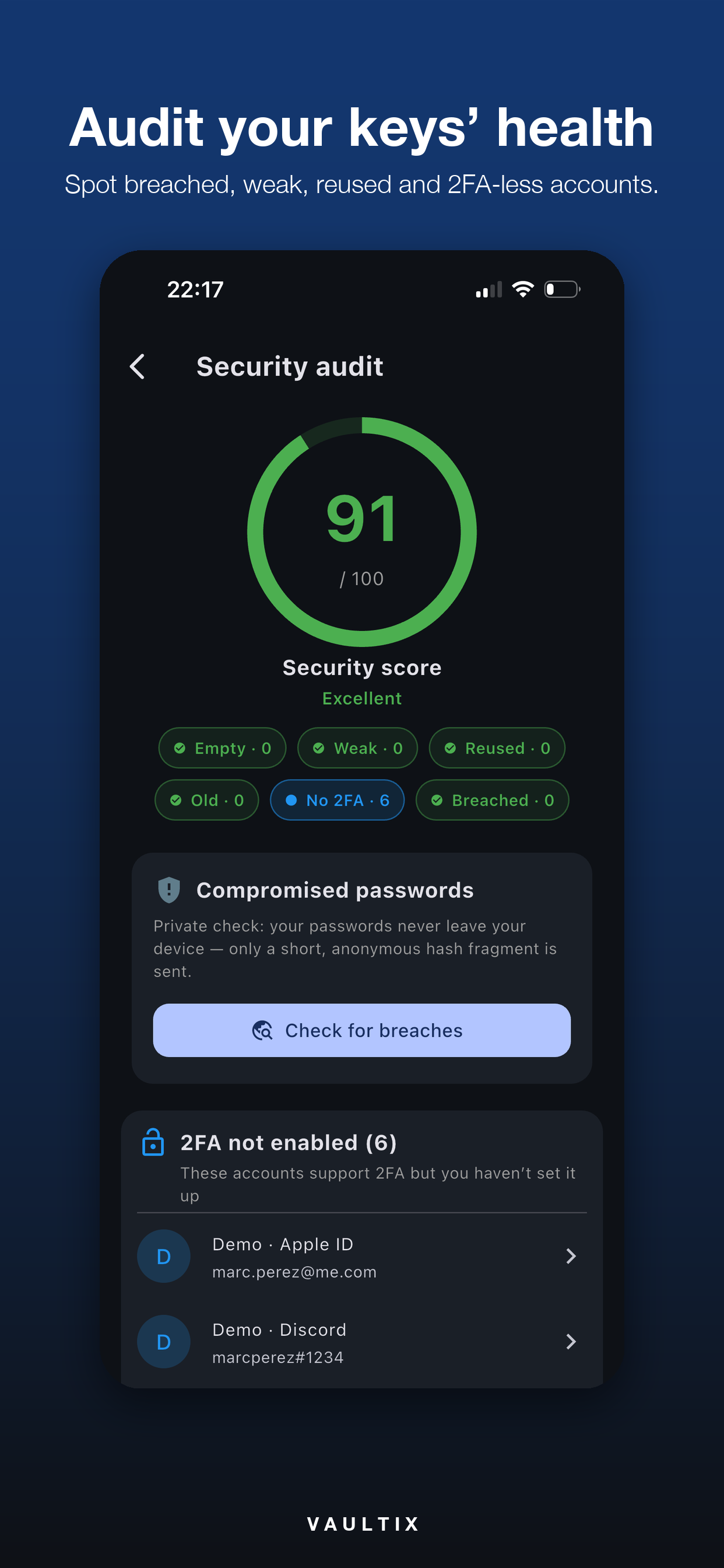 Vaultix: Password Manager screenshot 4