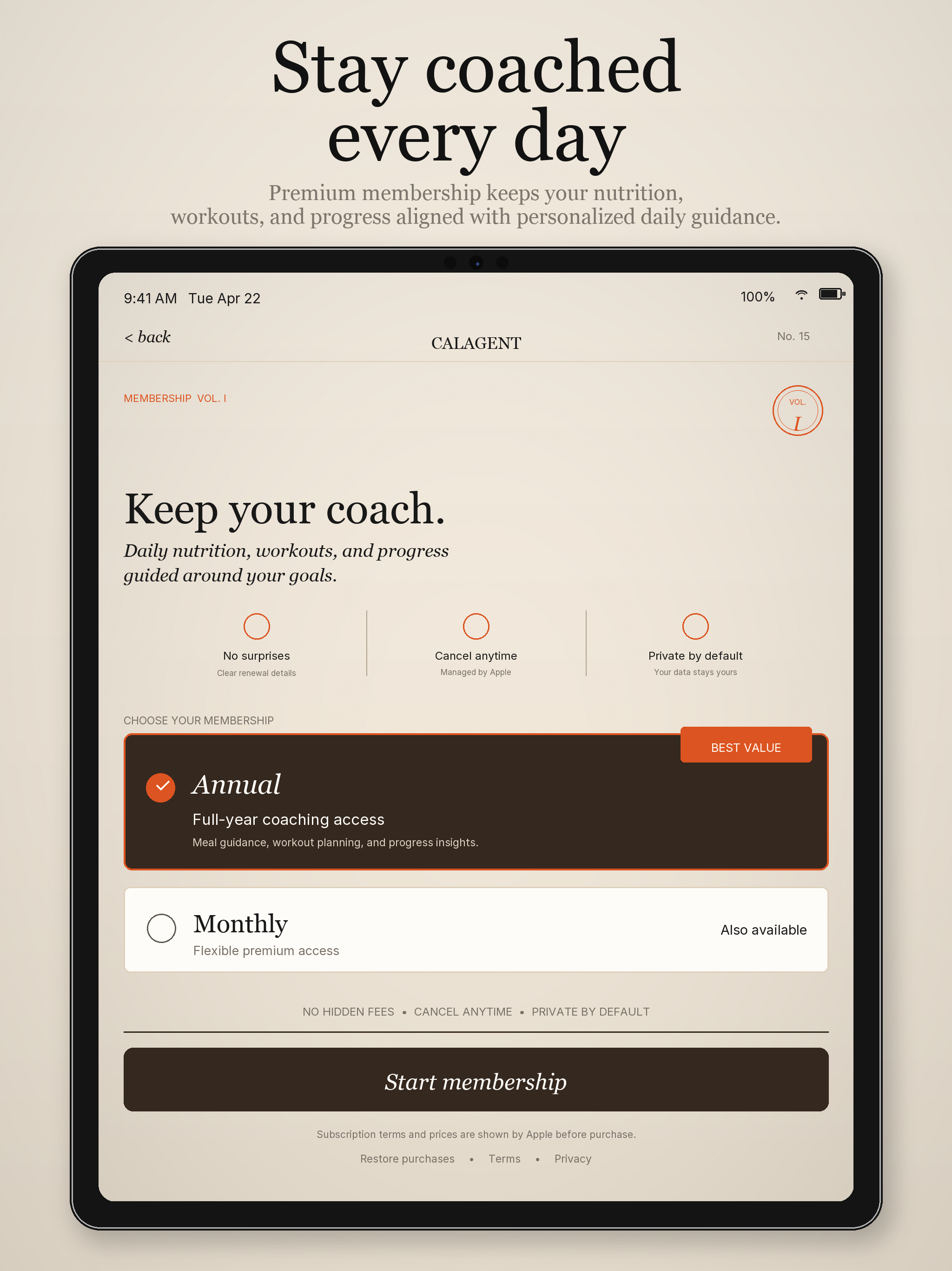 CalAgent – Nutrition & Gym AI