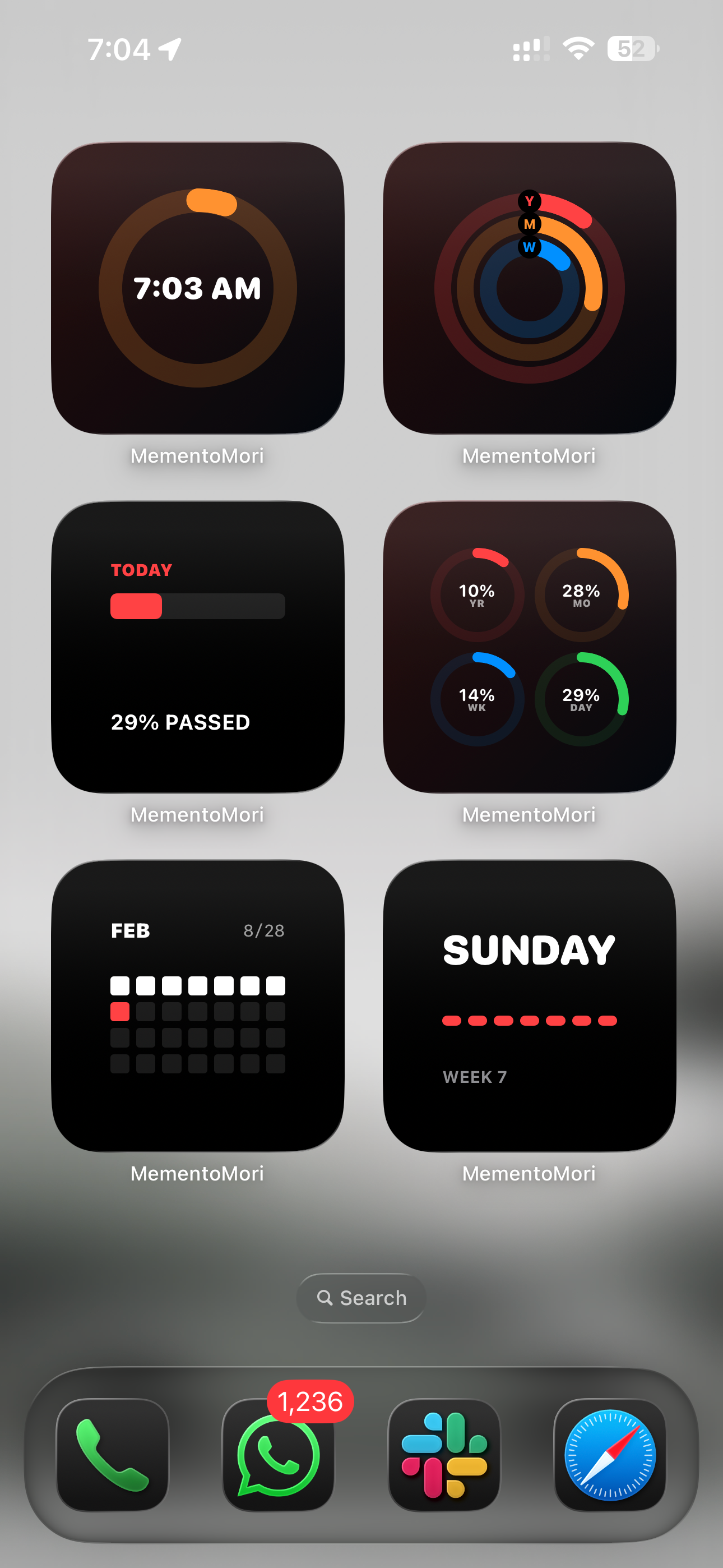 Finite Life : Calendar Widgets screenshot 10