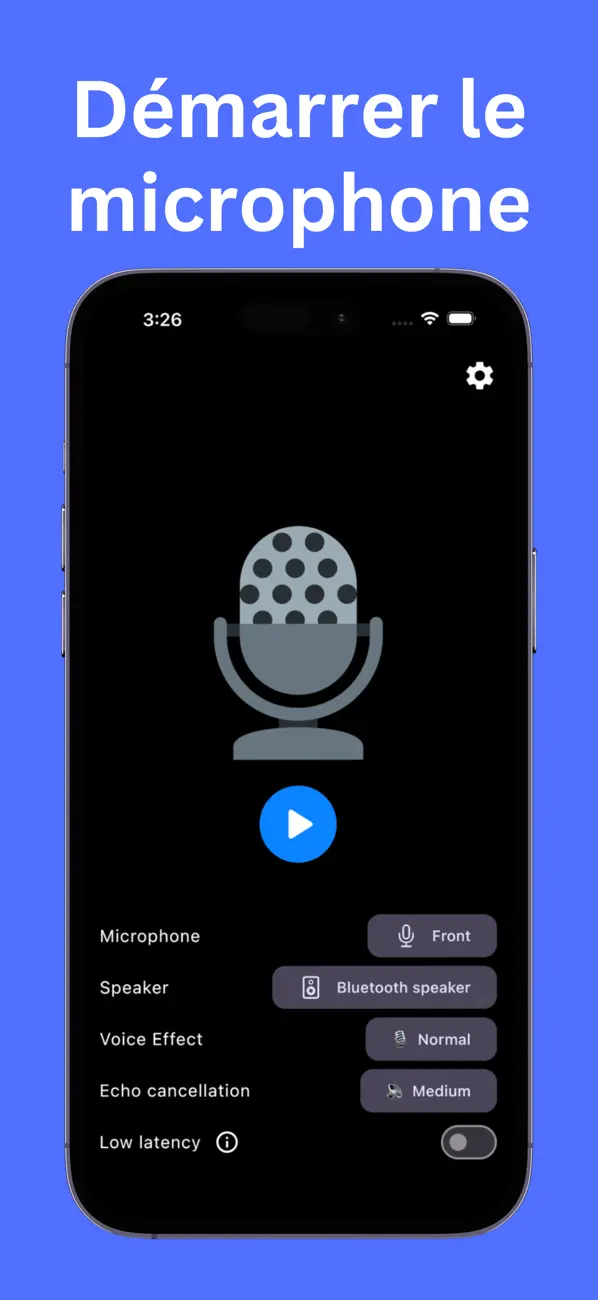 Screenshot #3 pour Microphone - Megi
