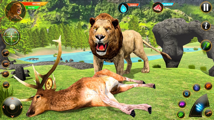 Lion King: Lion Games Offline screenshot-3