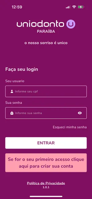 Uniodonto Paraíba screenshot 1