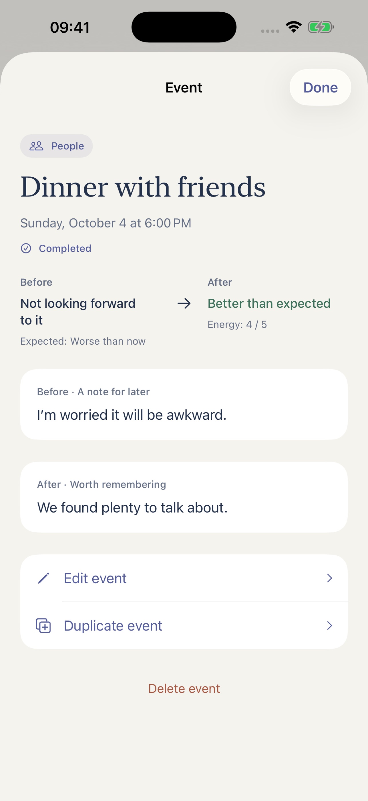 Screenshot 3 of Hindsight: Before & After