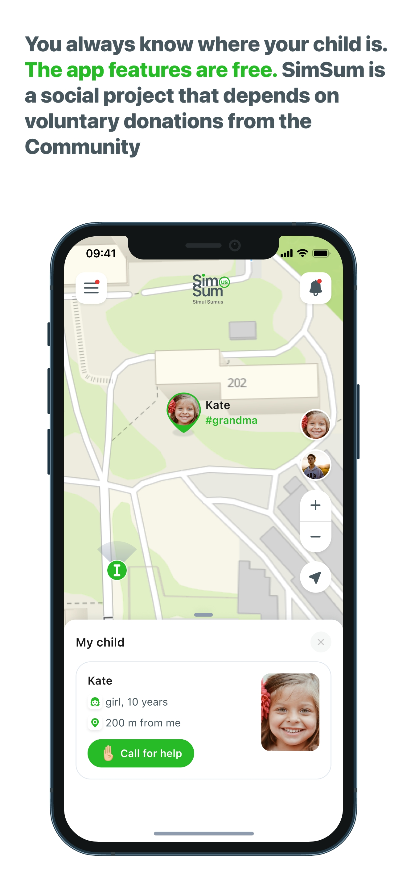 SimSum: Find My Kids