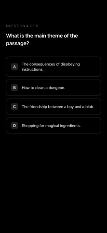 FlashRead - Daily Challenge iPhone screenshot