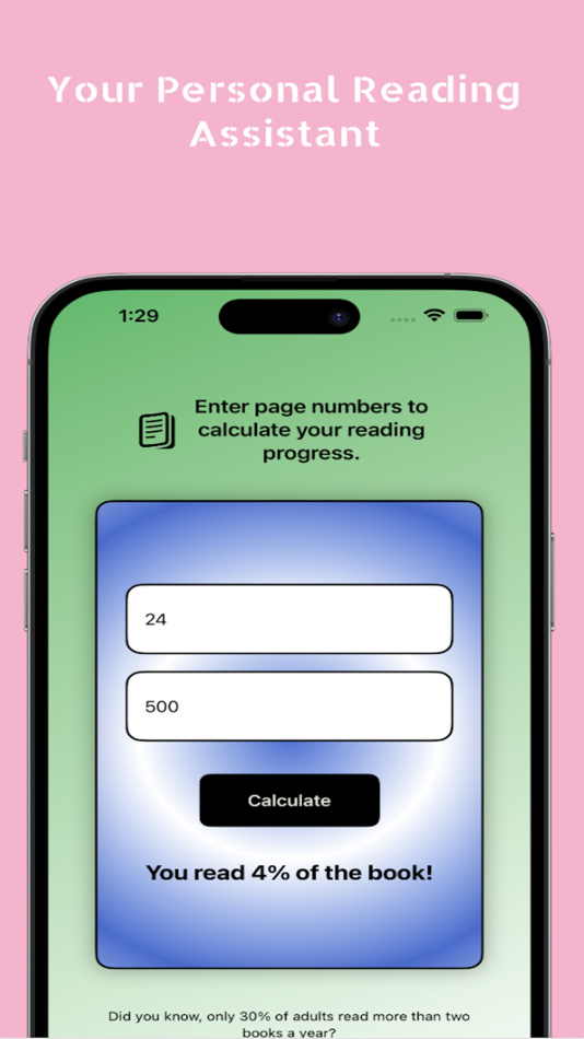 #1. Book Progress: Reading Tracker (iOS) 由: Chelsea Hannah