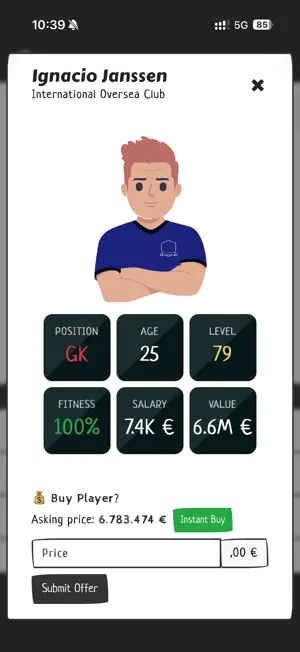 FootballManager.IO screenshot 3