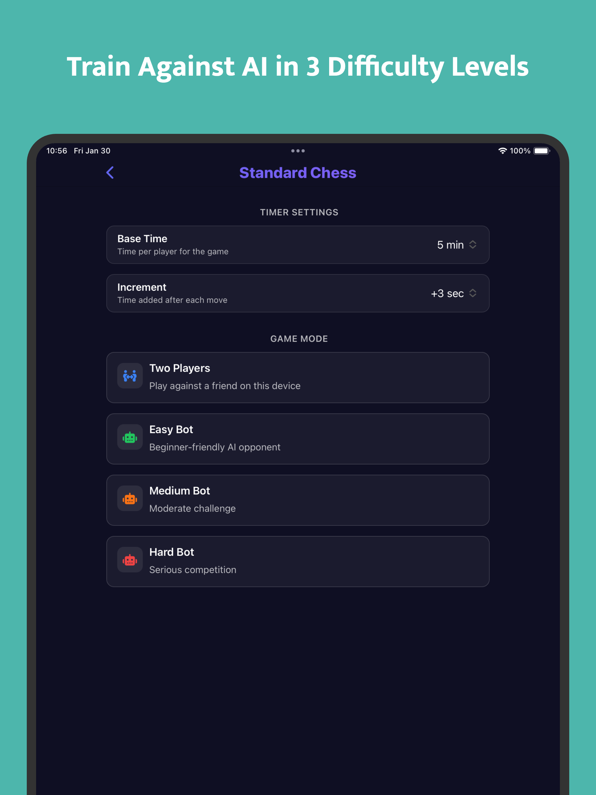 Chess Offline AI & Multiplayer screenshot 13