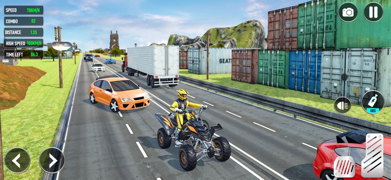 Carro de corrida real na estra screenshot 4