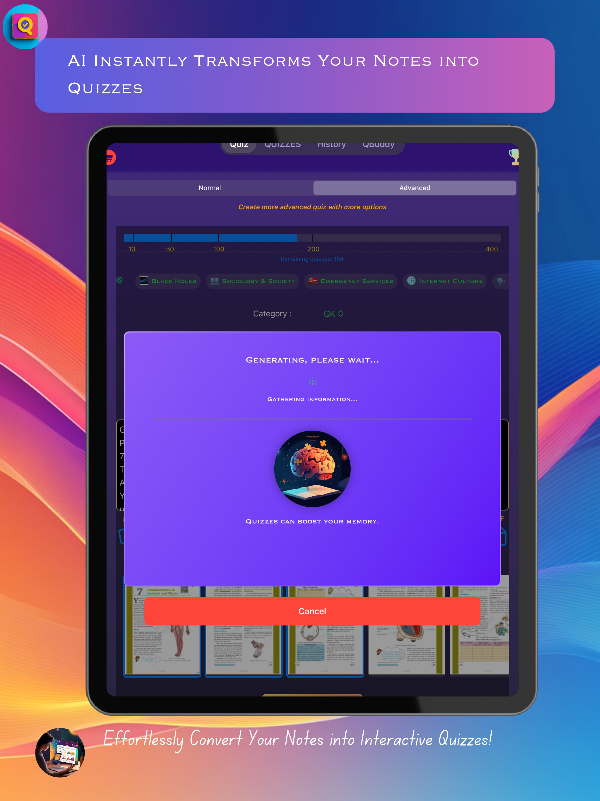 AI Quiz Maker: Flashcards screenshot 14
