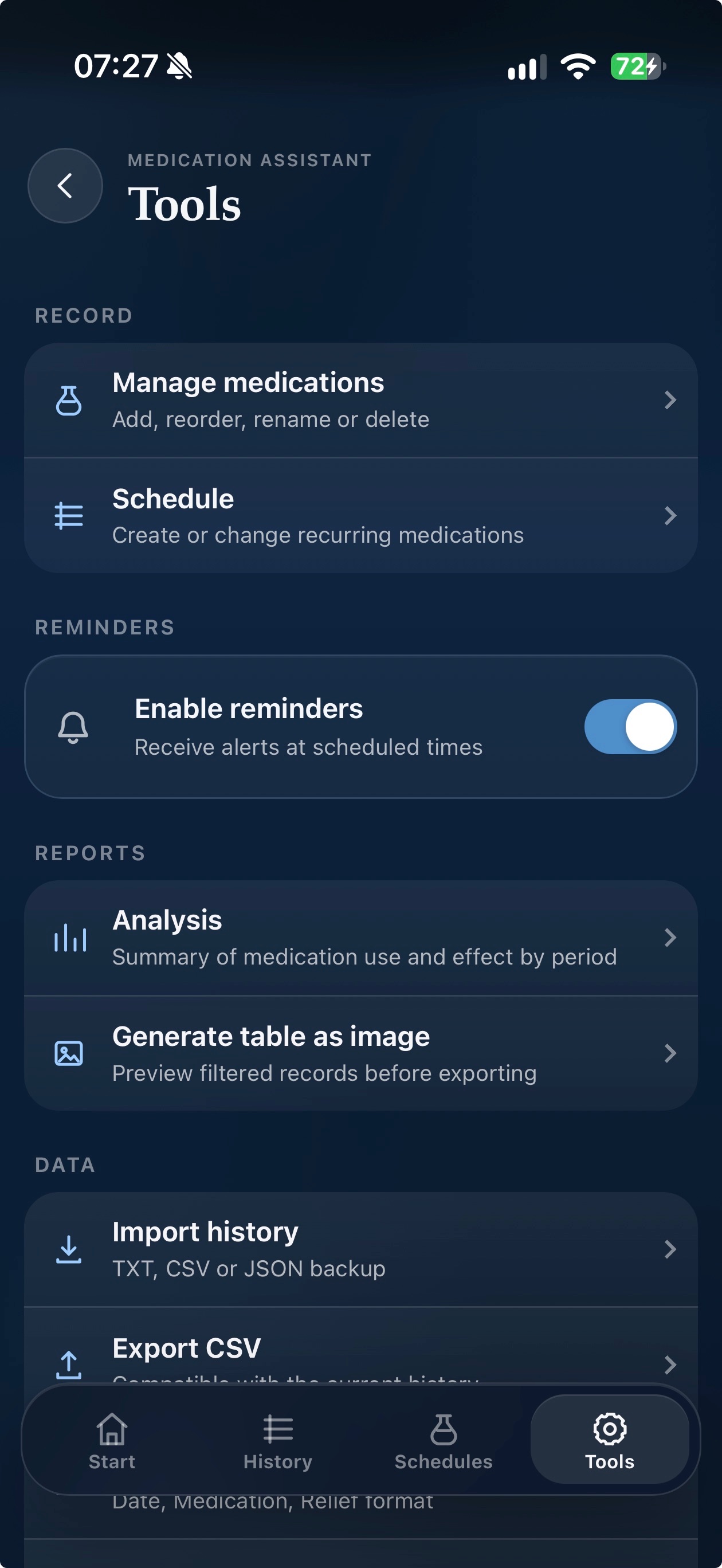 Screenshot 5 of My Medication Assistant