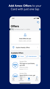 Amex screenshot