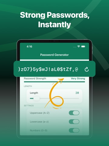 Password Manager・Authenticator iPad screenshot