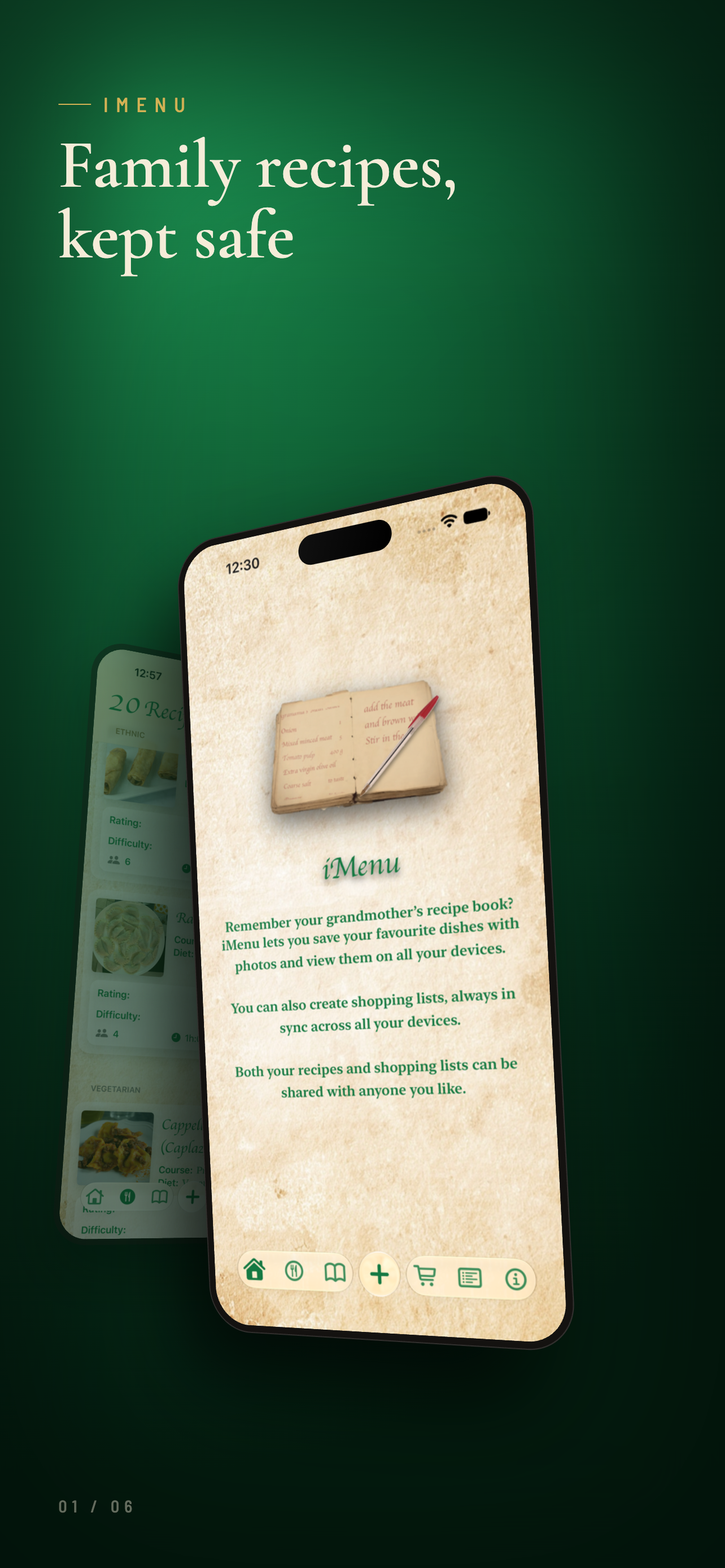 iMenu App
