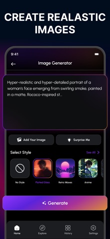 AI image generator - Maker iPhone screenshot