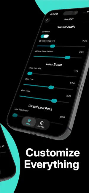Soundrift: Slowed, Reverb & 8D screenshot 2