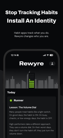 Rewyre: Habit & Identity screenshot