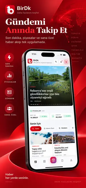 BirDk: Haber ve Son Dakika screenshot 1