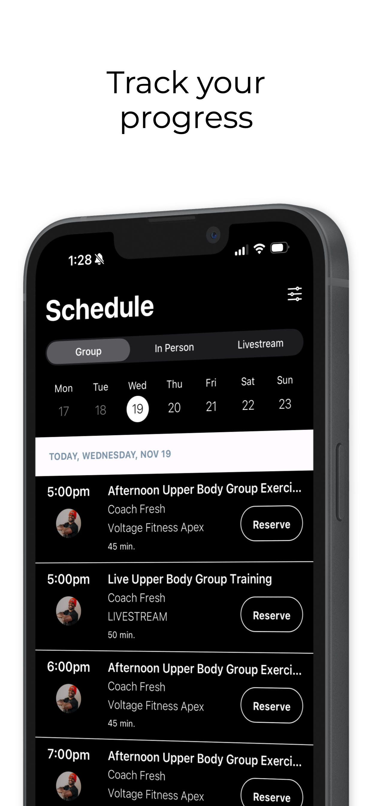 Voltage Fitness Apex screenshot 5