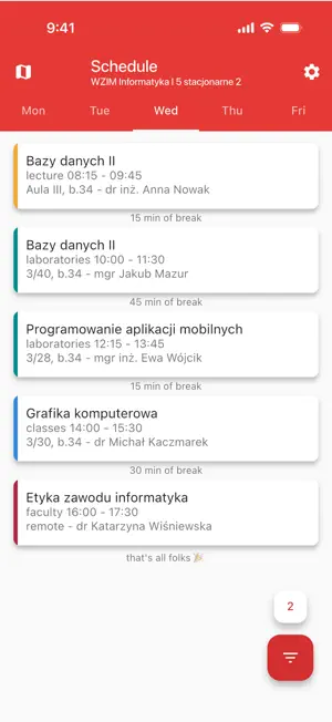 Plan WZIM screenshot 1
