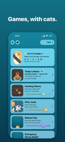 Catnip Arcade: Cat Mini Games Screenshot 6 of 9