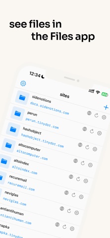 tinydot websites Screenshot 3 of 6