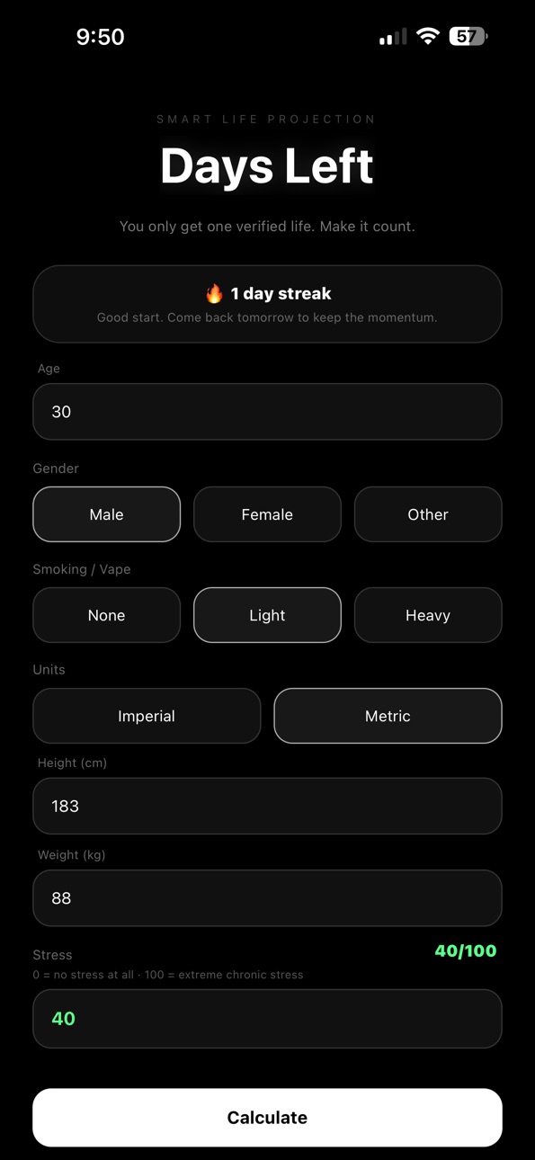iPhone screenshot