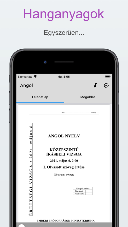 #5. Érettségi gyakorló (iOS) 来自: Adam Domonkos