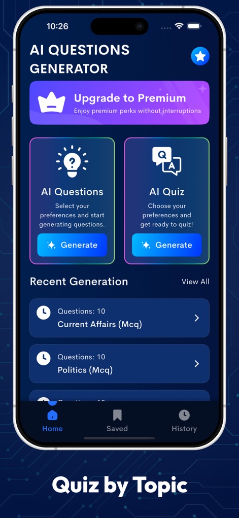 Questions Generator - AI Quiz - 교육 앱 | MWM