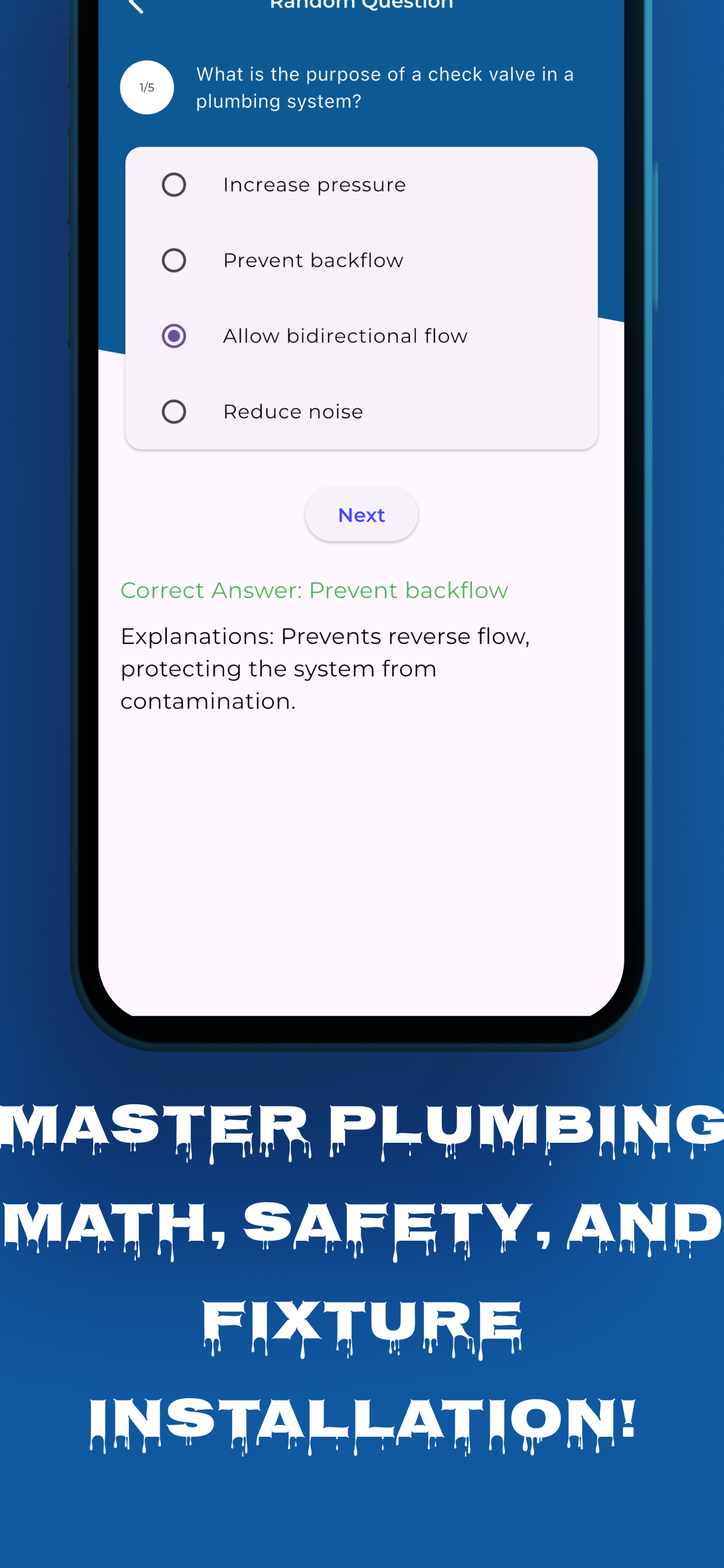 Journeyman Plumber Prep screenshot 4