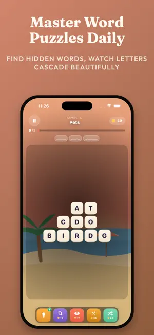 Letter Chain — Word Puzzle screenshot 1