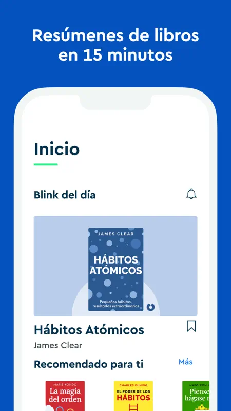 Blinkist: Resúmenes de libros screenshot 2 of 10