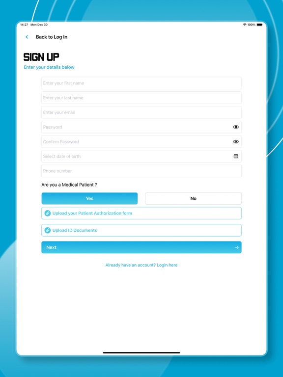 Pelican Delivers Marketplace iPad screenshot 1 - Medical app
