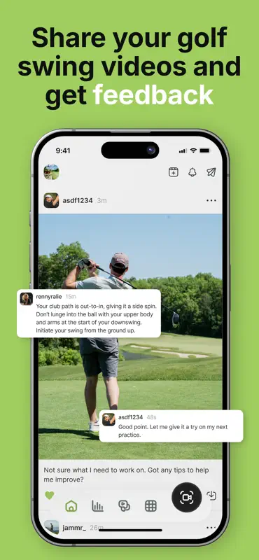 Swing Tune-Up Golf AI Análisis screenshot 7 of 7
