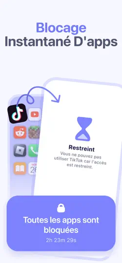 Capture d'écran de Contrôle Parental, Temps Ecran sur iPhone 2