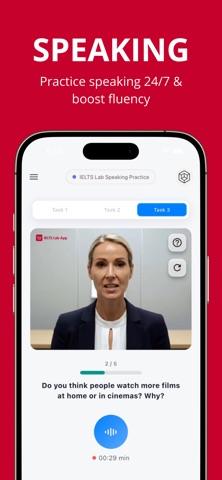 IELTS Lab: AI Test Prep Screenshot 1 of 8