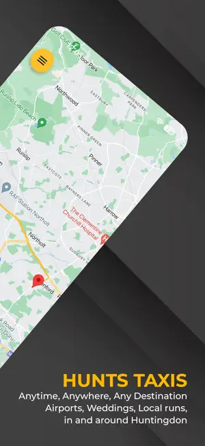 Hunts Taxis screenshot 2