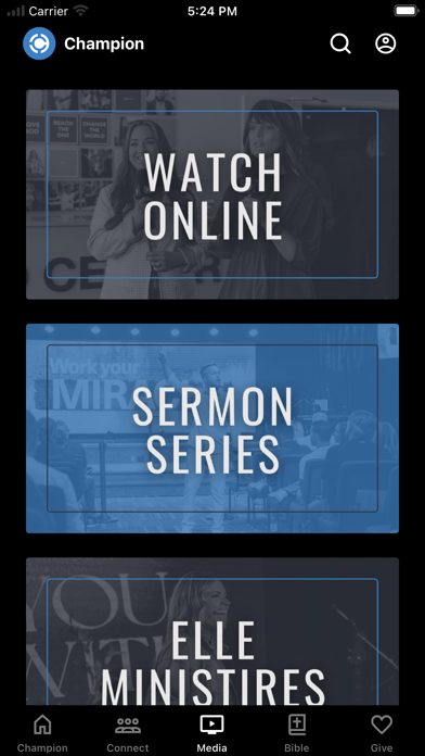 Champion Christian Center Screenshot