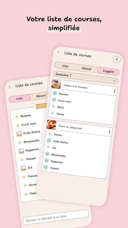 Planificateur Menu Semaine screenshot 3 of 10