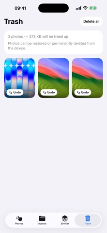 ClearPhoto Swipe screenshot