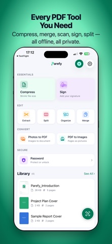 Parefy Screenshot 1 of 9