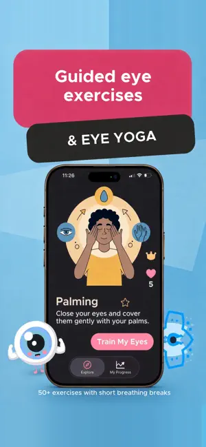 Eye Exercises & Yoga: VisionUp screenshot 3