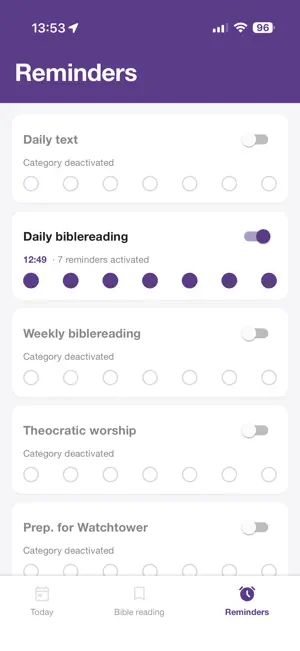 Bible.Reading.Tracker screenshot 3