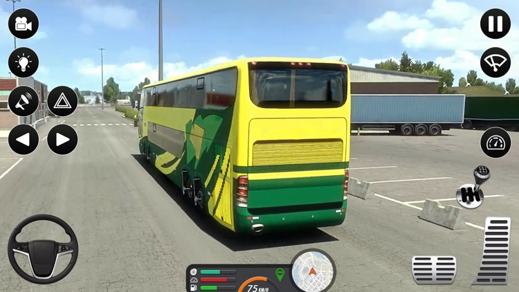 Modern Bus Driving Games 3D screenshot-3