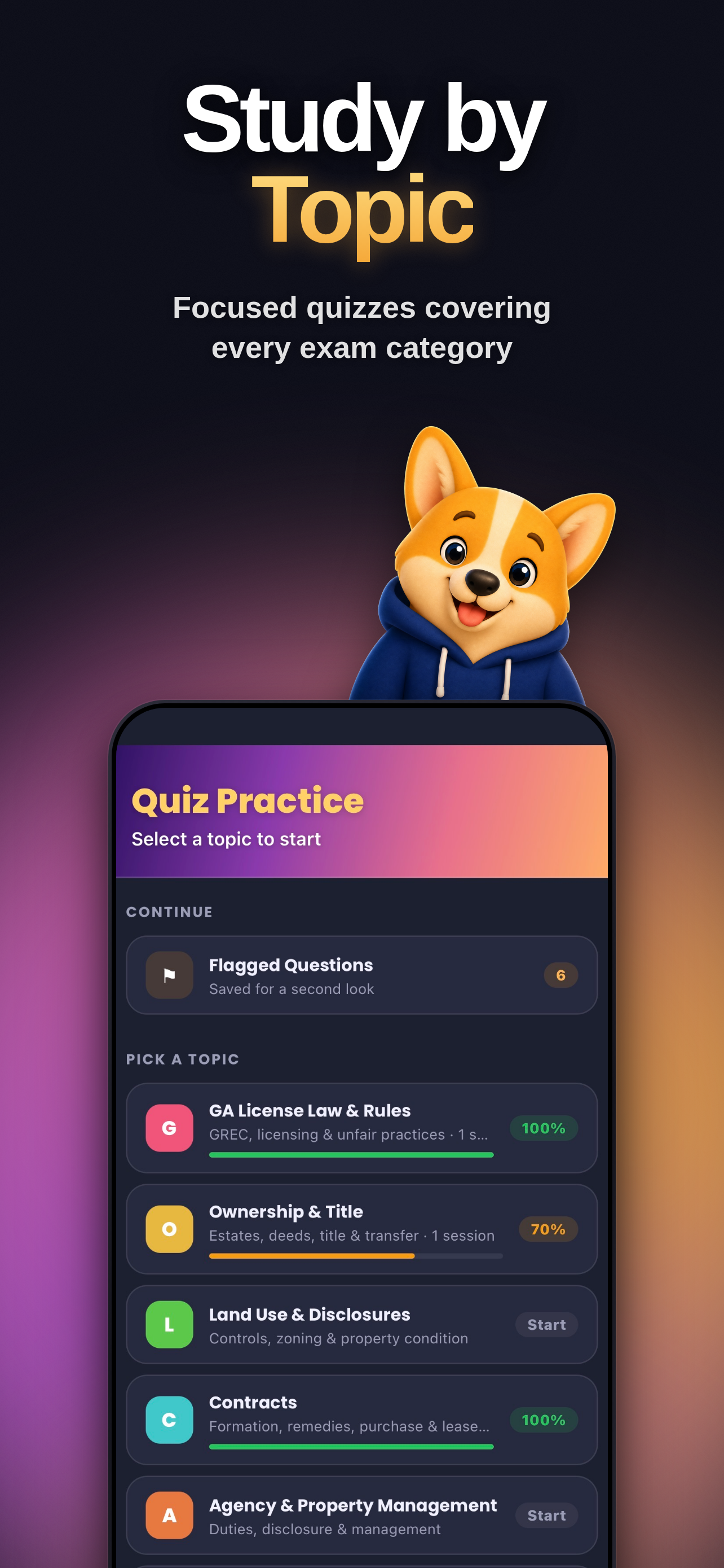 PeachPrep RE screenshot 2