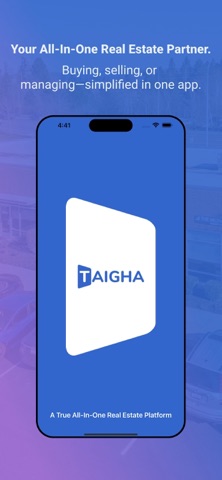 Taigha Real Estate CRM iPhone screenshot