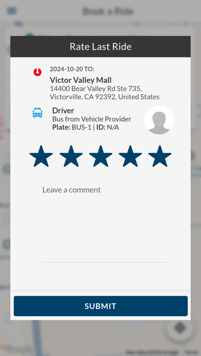 LR Rides iPhone screenshot 8 - Travel app