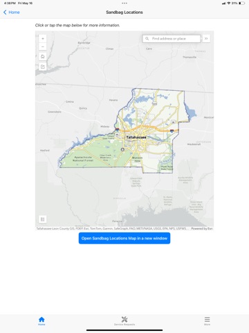 Leon County Citizens Connect iPad screenshot